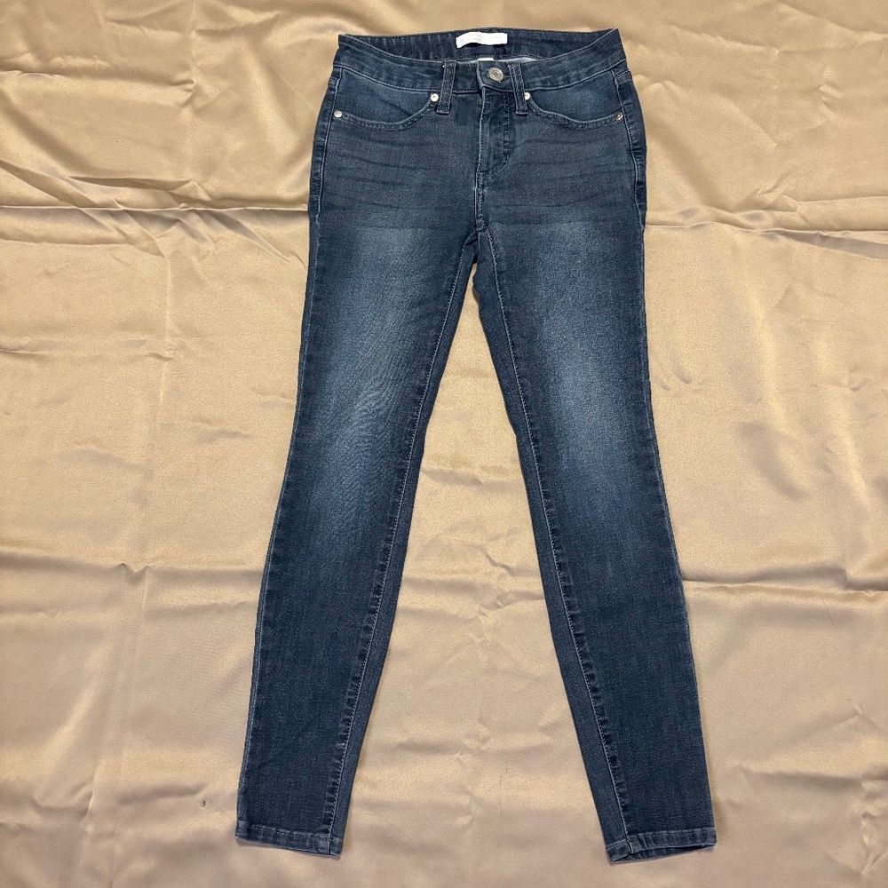 LC Lauren Conrad Dark Blue Skinny Jeans